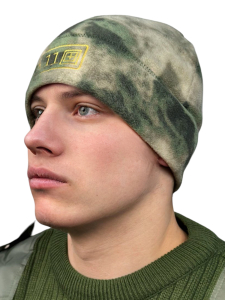 Теплая флисовая шапка 5.11 Tactical (Защитный камуфляж) 