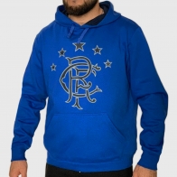 Синяя мужская кофта толстовка Rangers