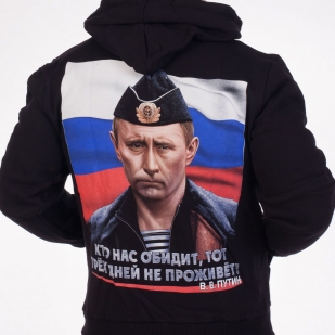 Толстовка с фото Путина
