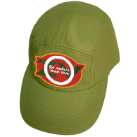 Топовая зеленая кепка-пятипанелька ZVO