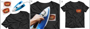 Топовый термотрансфер на футболку ГСВГ купить с доставкой