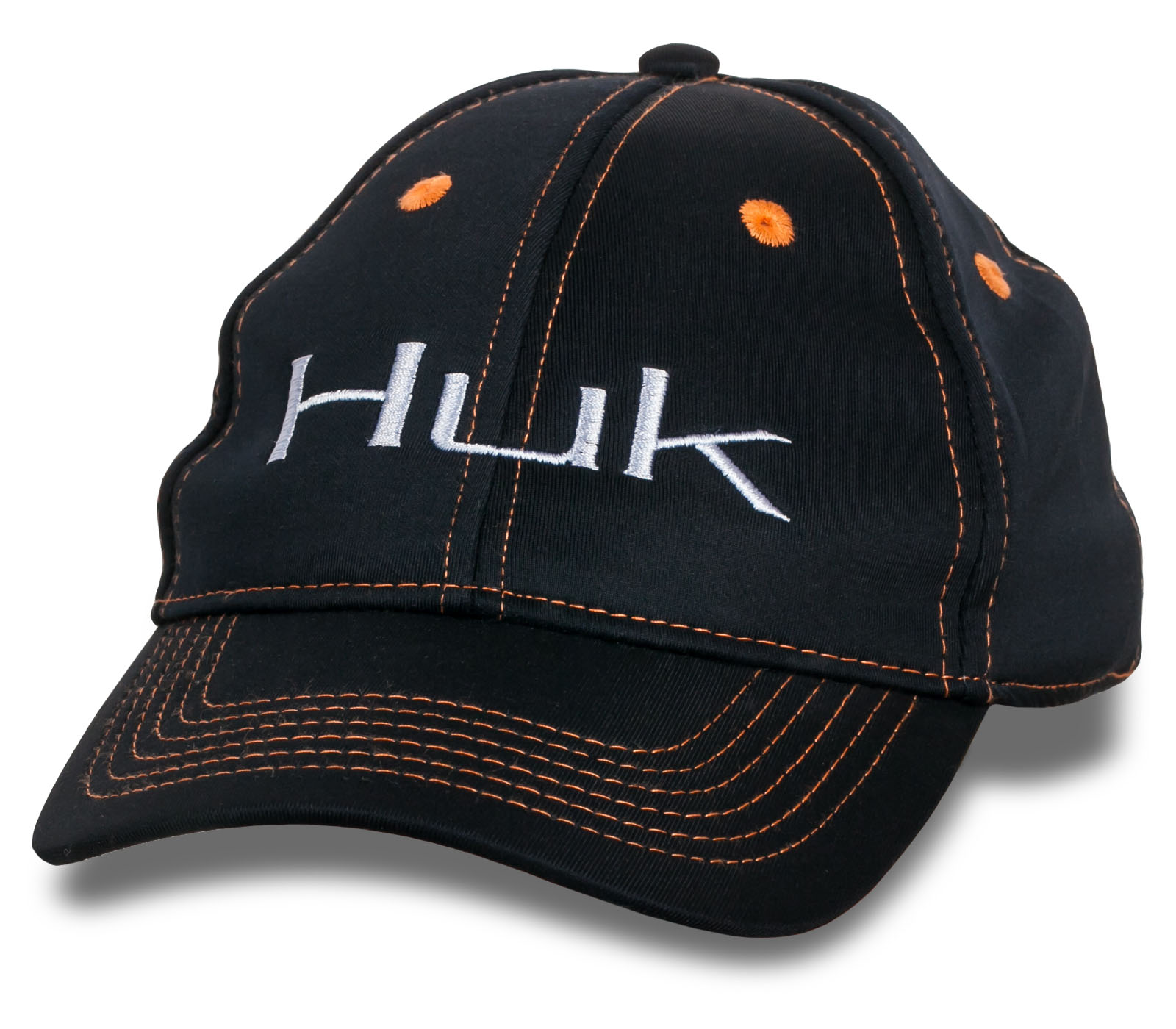 Купить трендовую черную бейсболку HUK с доставкой по России