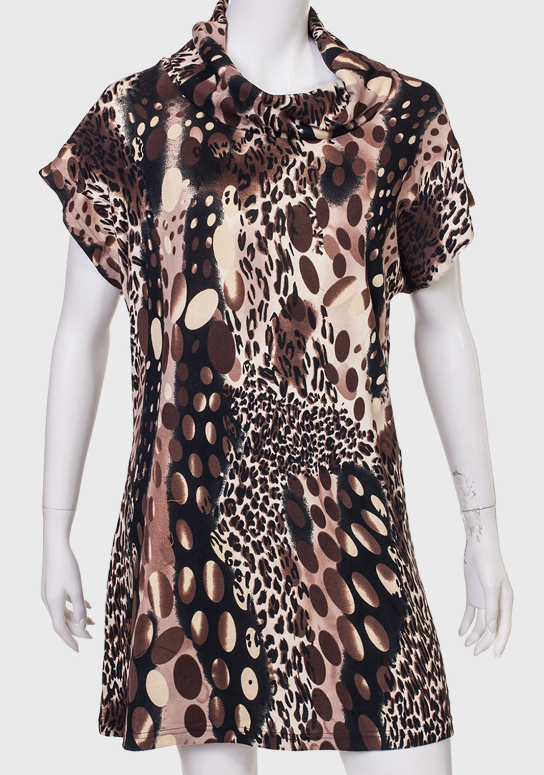 Трендовое платье с леопардовым принтом от MINKAS - купить выгодно