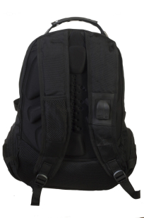 Трендовый черный рюкзак с Адамовой головой купить онлайн