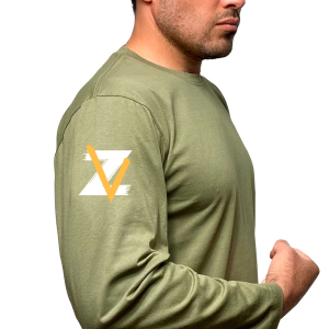 Трикотажная футболка с длинным рукавом Z V