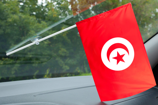 Тунисский флажок с присоской