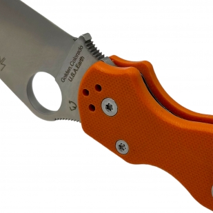 Туристический складной нож Spyderco Military 2 C36GP (Оранжевый)