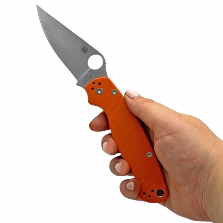 Туристический складной нож Spyderco Military 2 C36GP (Оранжевый)