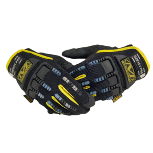 Ударозащитные перчатки Mechanix Impact Pro (черные) 