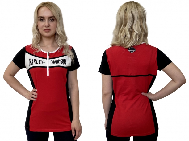 Удлиненная женская футболка Harley-Davidson