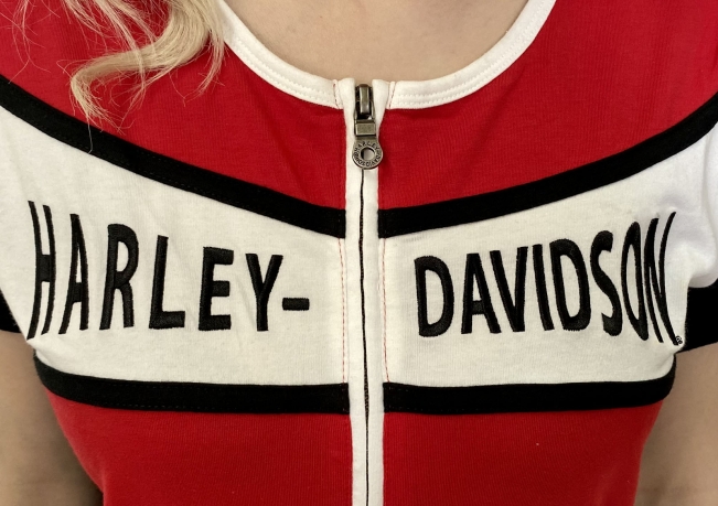 Удлиненная женская футболка Harley-Davidson