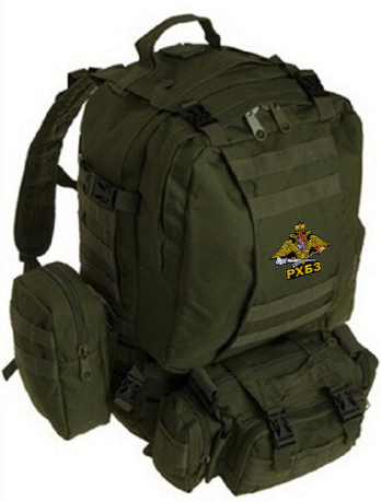 Купить удобный рюкзак хаки-олива с эмблемой РХБЗ