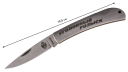 Удобный складной нож с символикой Уголовного розыска - длина