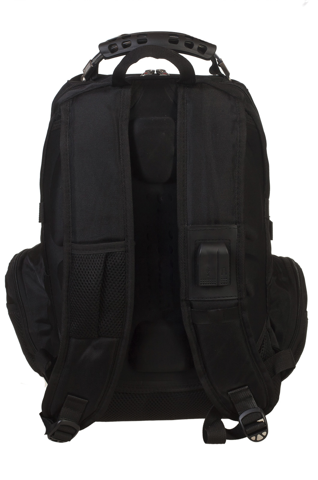 Купить универсальный черный рюкзак с нашивкой РВиА РФ с доставкой в любой город