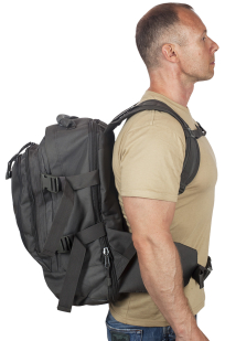 Универсальный рюкзак для города и полевых выходов 3-Day Expandable Backpack 08002A Dark Grey с доставкой