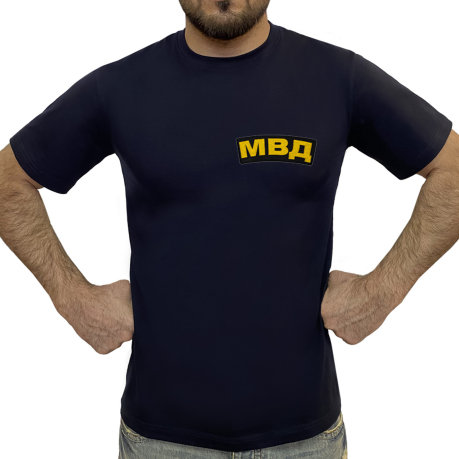 Уставная мужская футболка МВД