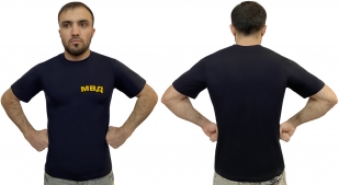 Уставная мужская футболка МВД