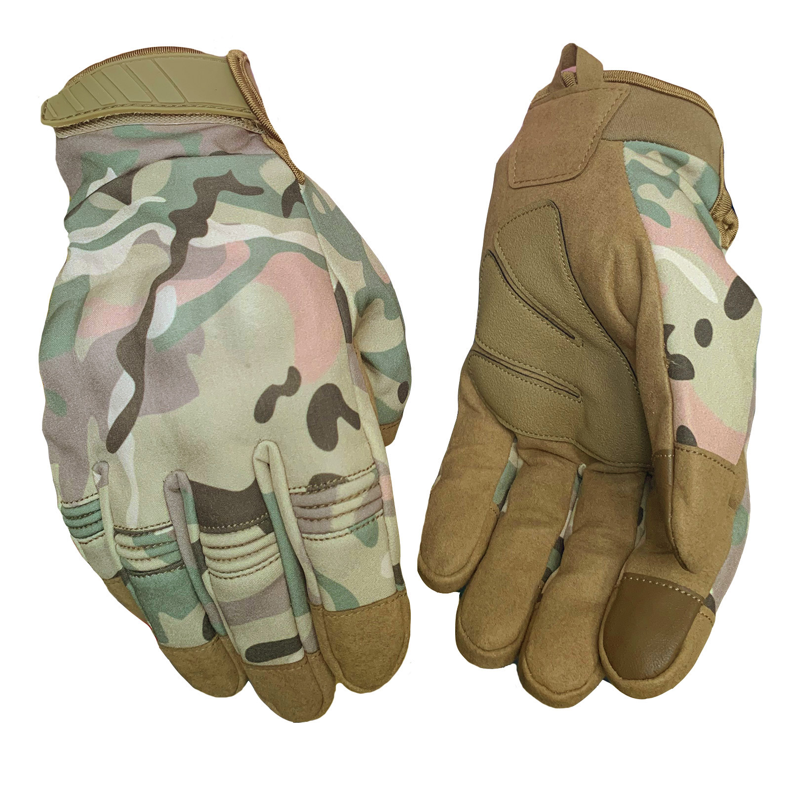 Тактические перчатки на зиму – специальная серия камуфляж