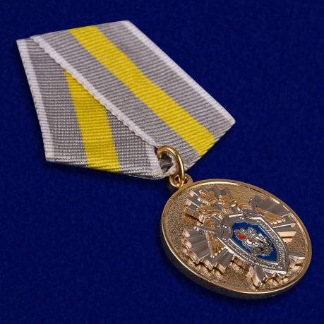 Ведомственная медаль СК России За заслуги - общий вид