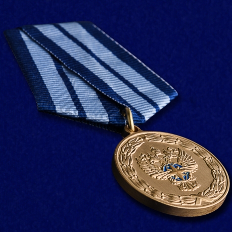 Ведомственная медаль "За заслуги в развитии транспортного комплекса России" - общий вид