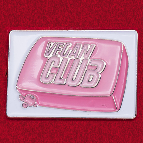 Веганский значок "Vegan Club"