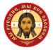 Виниловая наклейка "Мы русские, мы все одолеем"