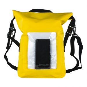 Влагостойкий рюкзак для активного отдыха 10 л (желтый) 