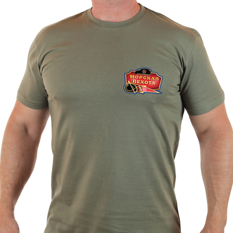 Военная футболка Морская Пехота.