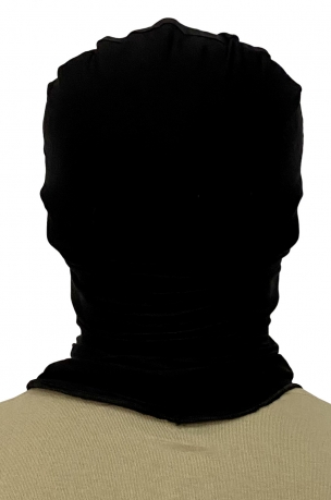 Военная маска подшлемник черного цвета