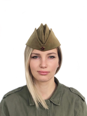 Военная пилотка для девушек