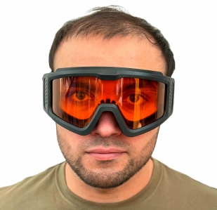 Военные очки Ess участникам спецоперации (оранжевые линзы)