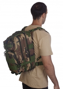Военный рюкзак камуфляжной расцветки Woodland - заказать онлайн