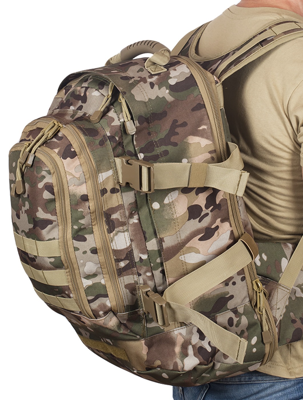Военный трехдневный рюкзак Expandable Backpack (40 литров, MultiCam)