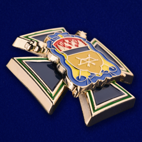 Войсковой крест Оренбургского ВКО «Казачья доблесть»-общий вид