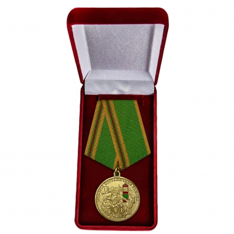 Юбилейную медаль "100 лет Пограничным войскам" купить в Военпро