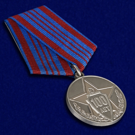 Юбилейная медаль 100 лет полиции России - общий вид