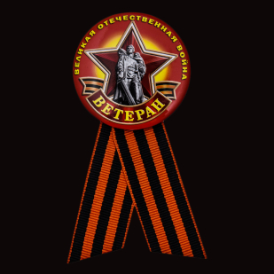 Юбилейный значок «Ветеран ВОВ» в Военпро