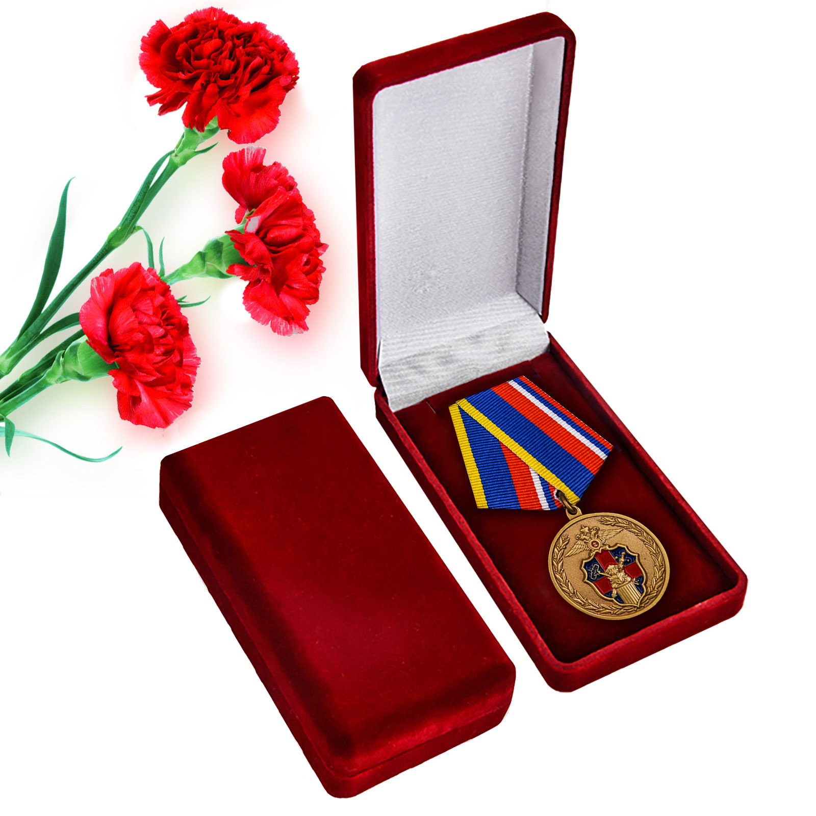 Купить медаль 100 лет Службе тыла МВД России с доставкой или самовывозом