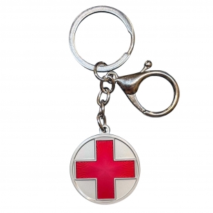 Брелок-медаль "За помощь в бою" МО РФ 