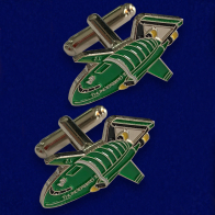 Фанатские запонки DeAgostini Thunderbird 2 Model