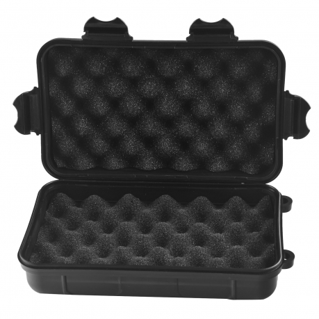 Защищенная коробка для переноски электроники и важных предметов (черная, малая)