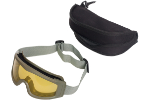 Защитные очки страйкбольные в футляре
