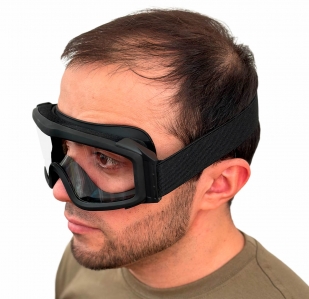 Защитные тактические очки (прозрачные линзы) с доставкой
