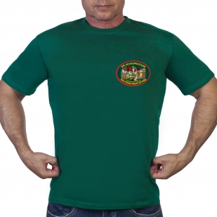 Зелёная футболка 44 Ленкоранский погранотряд