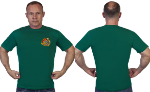 Зелёная футболка с термопереводкой Zа Донбасс