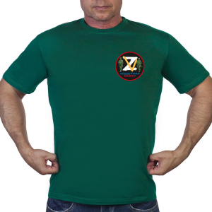 Зеленая футболка Z V Поддержим наших