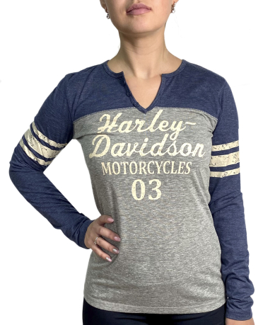 Женская кофта с принтом Harley-Davidson