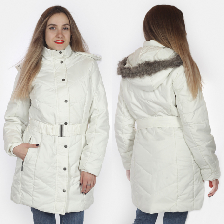 Женская куртка-пальто с капюшоном от ESMARA® (Германия).