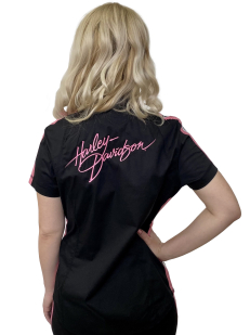 Женская рубашка Harley-Davidson на молнии