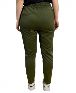 Женские спортивные штаны оливкового цвета